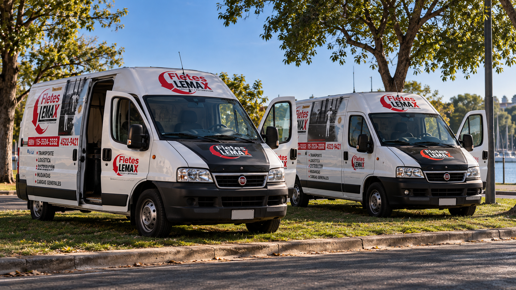 Camionetas furgón de Fletes Lemax